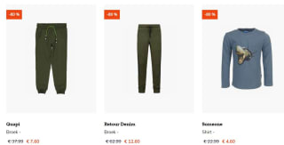 Tot 80% korting op merk kinderkleding van Flo, Retour Denim, Feetje en meer bij Happybee