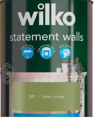 Wilko Urban Jungle Matt Paint 1.25L: £5