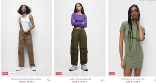 Tot 55% korting tijdens de mid season sale bij Pull & Bear