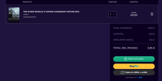 Videojuego The Elder Scrolls V: Skyrim Legendary Edition (PC) por 5,35€