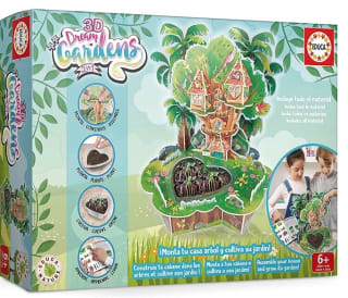Marca Educa Borras Juego De Mesa Interactivo 3D Dream Gardens 2 In 1 Casa Del Árbol por 7,77€