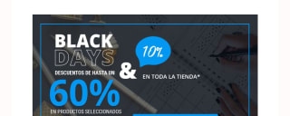 Hasta -60% y descuento extra de -10%
