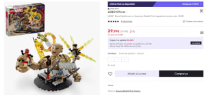 Lego Marvel Spiderman vs. Sandman: Batalla Final 76280 por 29.99€ (Cuenta Nueva 19.99€)