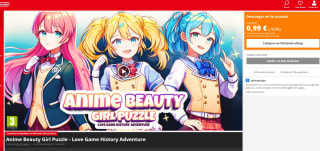 Juego para Nintendo Anime Beauty Girl Puzzle - Love Game History Adventure por 0,99€