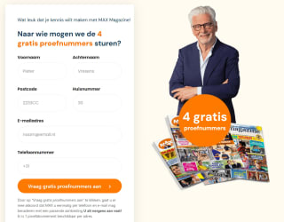 4 weken gratis MAX Magazine