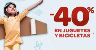 Vuelve la navidad y vuelve el 40% descuento en cupón Juguetes Carrefour