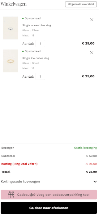 2 halen 1 betalen op vintage inspired ringen bij My Jewellery