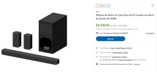Sistema de Teatro en Casa Sony 5.1 con descuento en Sam's Club
