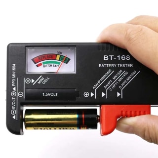 Medidor de carga universal para pilas por 0,99€