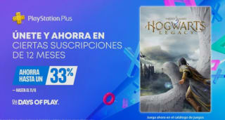 PlayStation Plus Hasta 33% en plan de suscripción de 12 meses + grandes ofertas