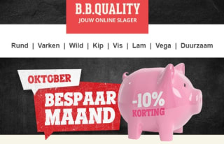 10% korting op het hele assortiment bij Bbquality