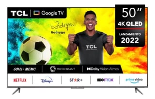 Smart TV da TCL de 50 polegadas em 4K - R$ 2.199