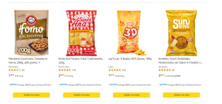 5€ de descuento gastando 18€ en una seleccion de productos (snacks)