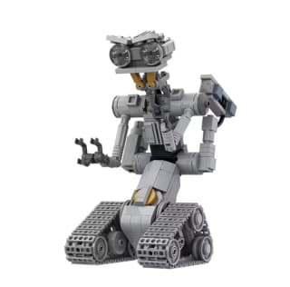 Bloques 313 piezas Robot cortocircuito numero 5 por solo 7,69€