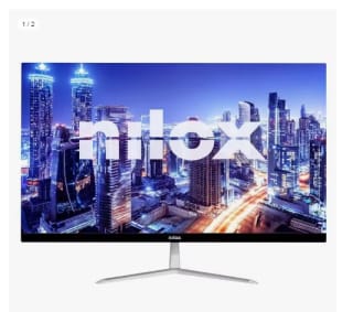 Monitor Nilox NXM24FHD01 24" LED FullHD 75Hz por 75.86€ (Cuenta Nueva 63.86€)