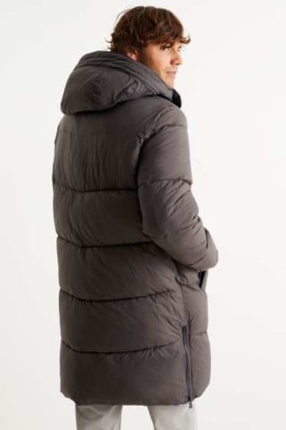 Abrigo acolchado con capucha Premium por solo 34,99€