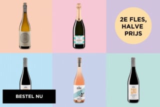 2e fles wijn voor de halve prijs bij Neleman
