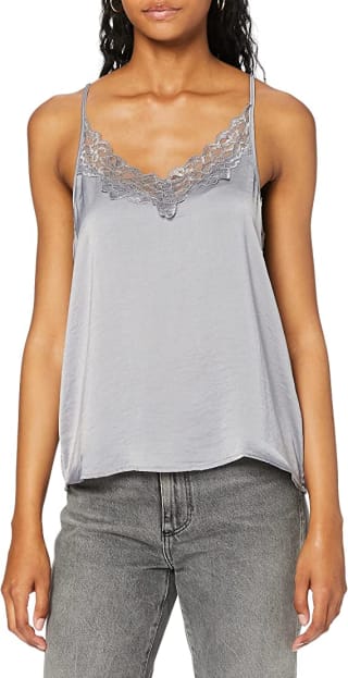Jdy Appa Lace Sleeveless T-Shirt maat 36 voor €3,87 bij amazon
