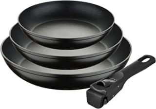 Set 3 Sartenes Aluminio Forjado Mango Desmontable BERGNER por 15,99€