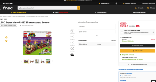 LEGO Super Mario El Tren expreso 71437 por solo 95,99€