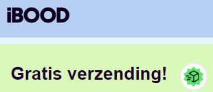 Gratis verzending bij iBOOD bij 3 deals of meer en minimaal €100 tot 11 uur vanochtend