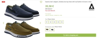 Gaastra heren leren bootschoenen voor €35,58 bij Outlet46