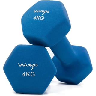 Packs 2 Mancuernas de neopreno Wueps de 4kg por 26,90€