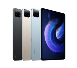 Xiaomi Pad 6 Tablet 8+128GB 144Hz LCD 33W 8840mAh Snapdragon 870 Global por 309€