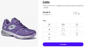 Zapatillas de Mujer Lotto VIPER ULTRA CLY por 24€