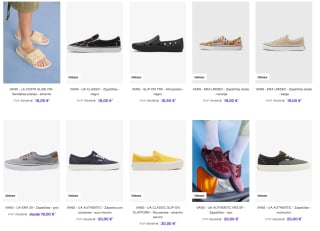 Rebajas hasta 80% Vans calzado y ropa precios de locura