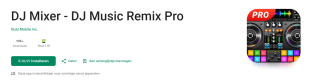 DJ Music Remix Pro gratis voor Android en Ios
