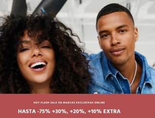Hasta -75% +30%, +20%, +10% Extra desde Fifty.