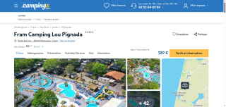 Location Mobilhome 8j/7n pour 6 personnes Fram Camping Lou Pignada à 129€
