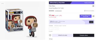 Funko Pop! Elliot Y E.T. por 8.4€
