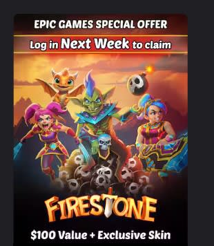 Juergo Firestone Online Idle RPG gratis desde Epic Games