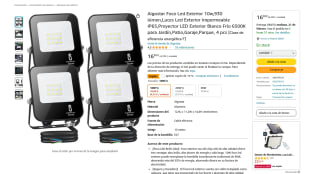 4 Aigostar Foco Led Exterior 10w,930 lúmen Impermeable IP65 por 14,44€