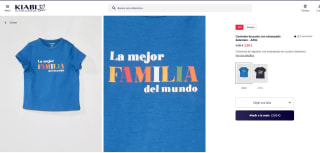 Camisetas para bebé por 2€ desde Kiabi