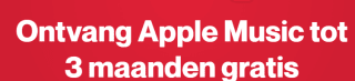 Apple Music tot 3 maanden gratis via Shazam