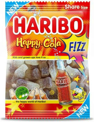 Haribo Happy-Cola F!ZZ Snoep 14 x 200g voor €15 bij Bol