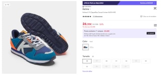 Zapatillas Casual Kelme K-10 por 18.44€