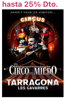 Código 20% Descuento entrada al Circo del Miedo Tarragona