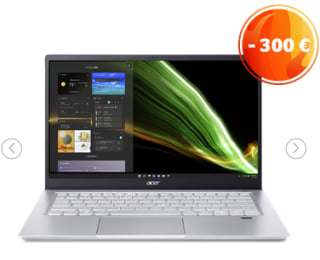 Acer Swift X Portátil Ultrafino SFX14-41G a solo 649,05€
