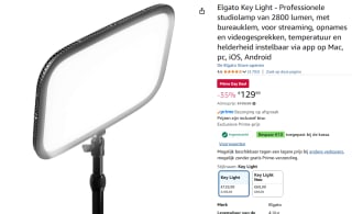 Elgato Key Light voor €119,99 dmv code met Amazon Prime