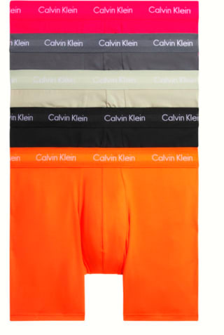 50% korting op Calvin Klein herenboxers kort & lang bij The Little Green Bag