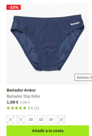 Recopilación rebajas desde Sprinter desde 1,99€ (y -50% 2nd unidad marcas)