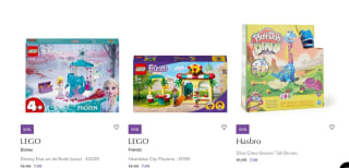 Tot 50% korting op Lego, Play-Doh en meer speelgoed bij de Bijenkorf