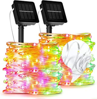 Guirnalda Luces Exterior Solares pack x2 a 11,89€
