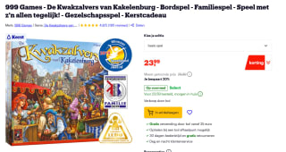 999 Games De Kwakzalvers van Kakelenburg voor €23,99 bij Bol