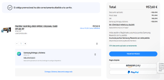 Samsung 49" Monitor Gaming 2023 G95SC Odyssey OLED por 957,60€