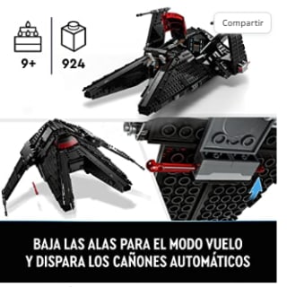 LEGO Star Wars Transporte Inquisitorial Scythe a 66,60€
